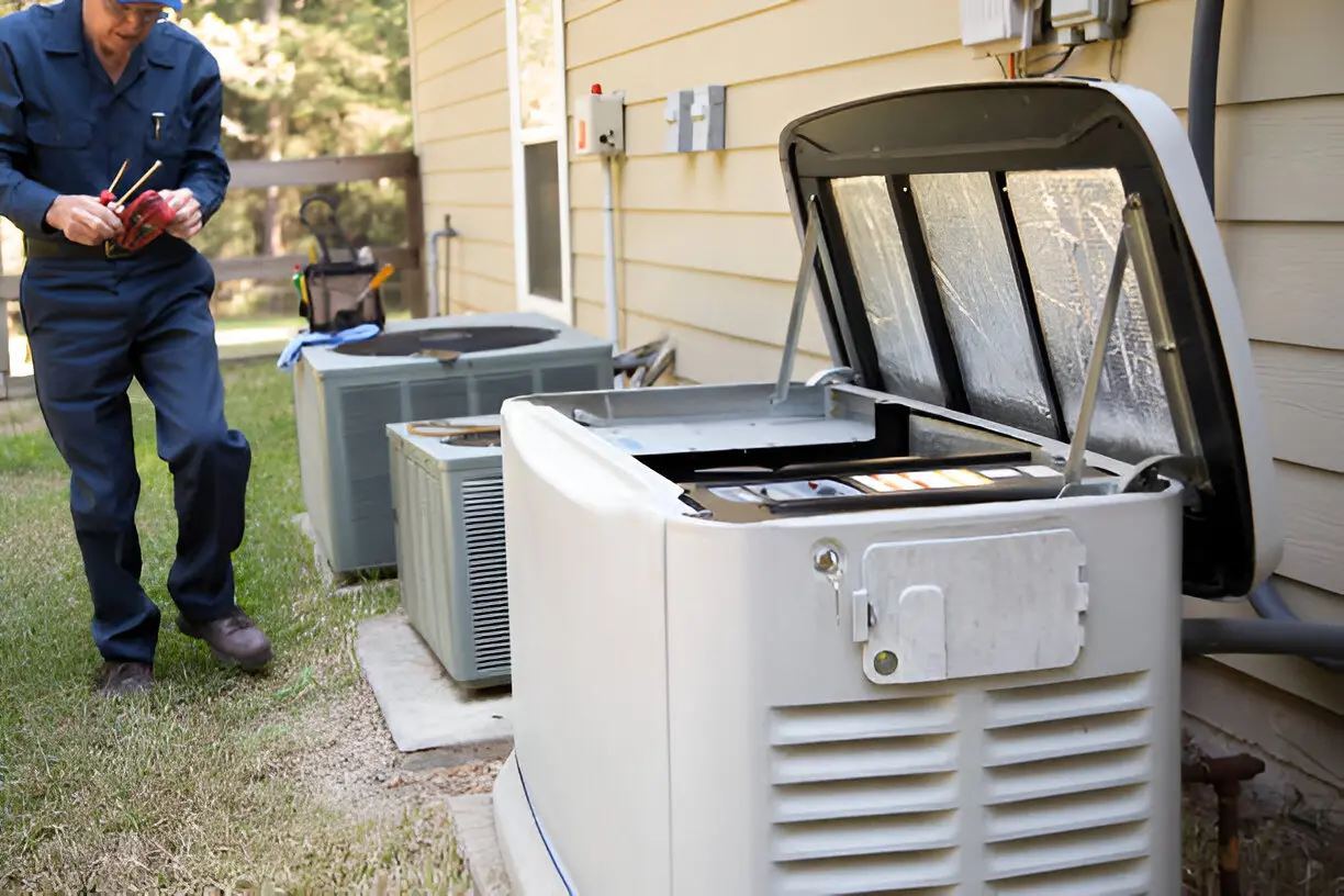 Home 9 Air Conditioning Contractor in Tampa changing air filter